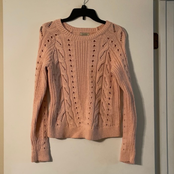 Lucky Brand Sweaters - Lucky brand pink sweater in size small